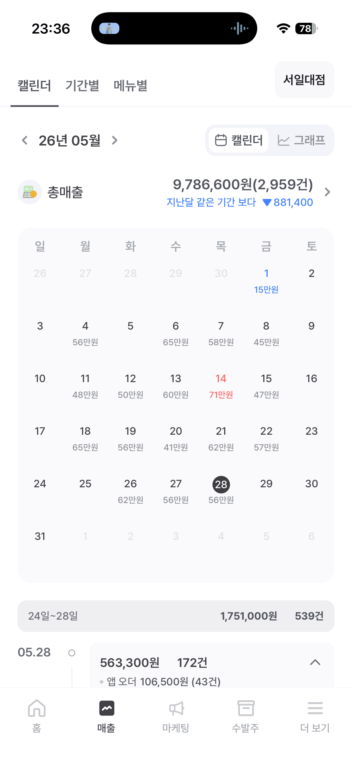매출 증빙 8