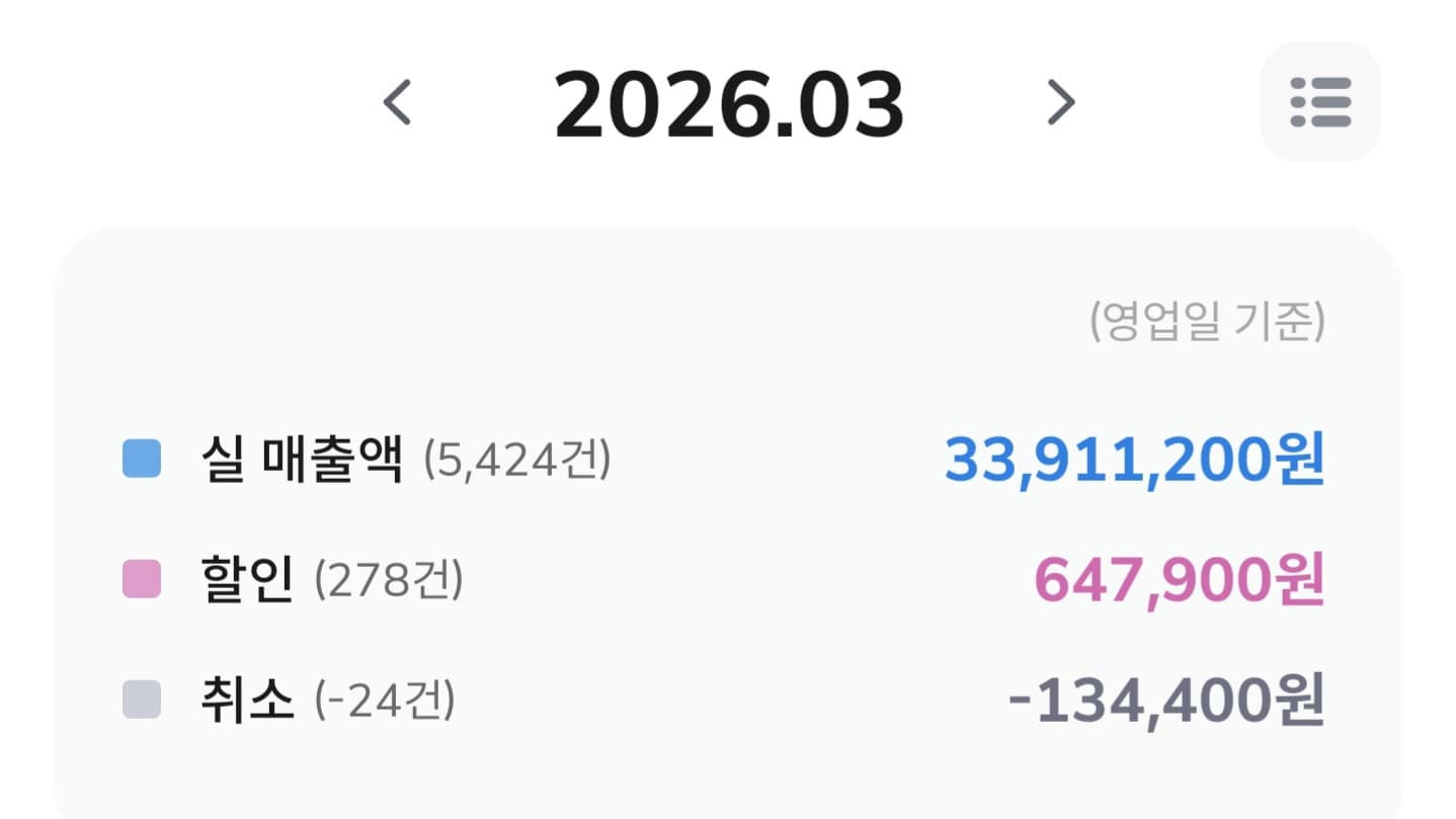 매출 증빙 2