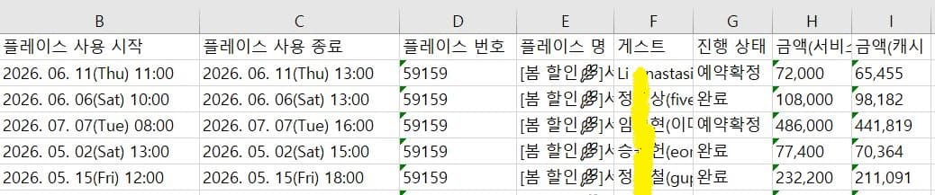 매출 증빙 3